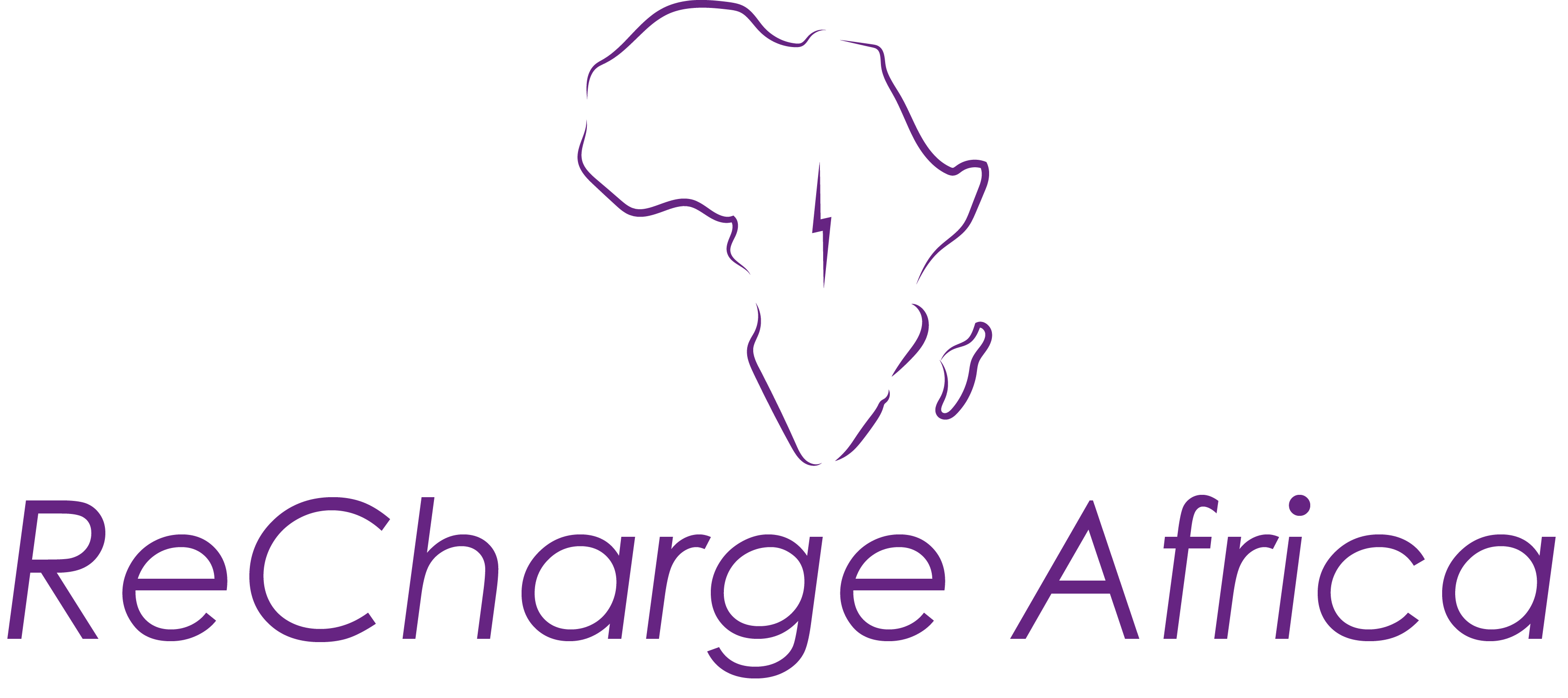 ReCharge Africa Logo Purple